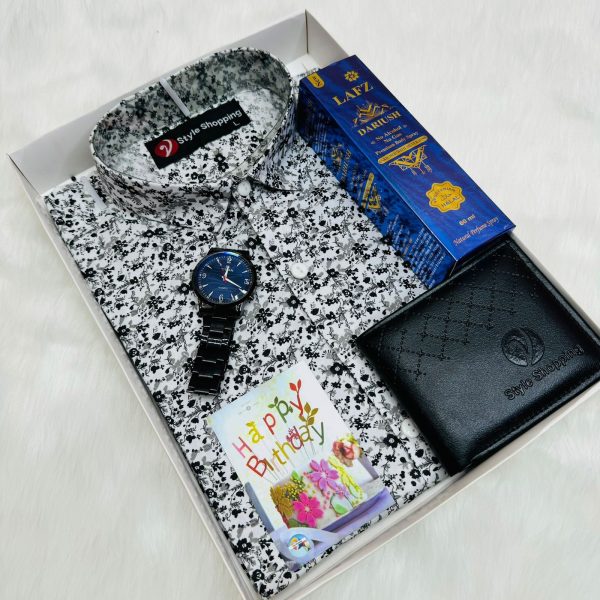 Men’s Cotton Shirt Combo - Image 2