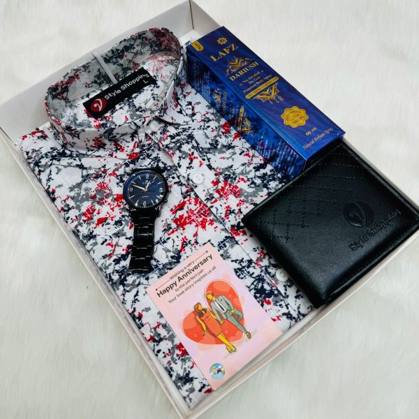 Men’s Cotton Shirt Combo - Image 4